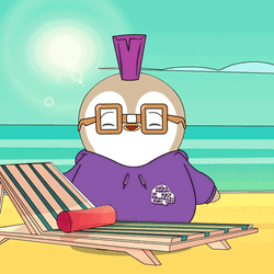 First Day Of School Pudgy Penguin Shifting Season GIF