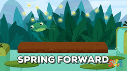 First Day Of Spring Made The Frogs Hop GIF