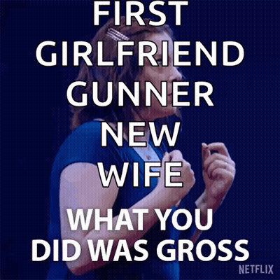 First Girlfriend Gunner New Wife Poster GIF