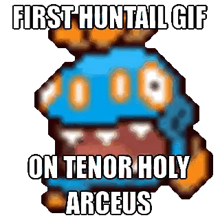 First Huntail Gif Holy Arceus Sticker