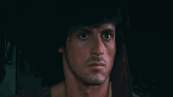 First Kill John Rambo Looking Around Driving  GIF