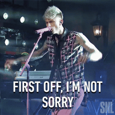 First Off Im Not Sorry Machine Gun Kelly GIF