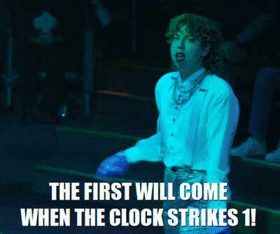 First Will Come When Clock Strikes GIF