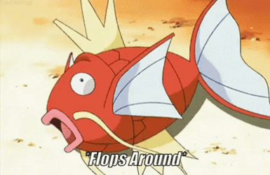 Fish Flop Around GIF