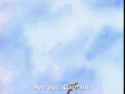 Fish Flying Saying Aye Aye Captain GIF