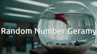 Fish In Bowl Random Number Geramy GIF