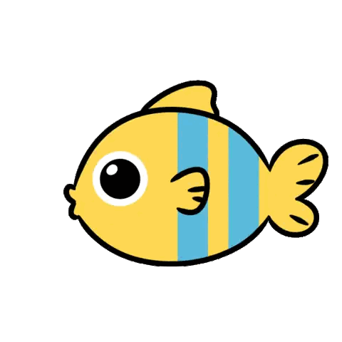 Fish With Hearts GIF