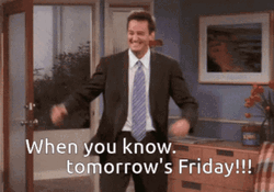 Fist Pump Celebration After Realizing It's Almost Friday GIF