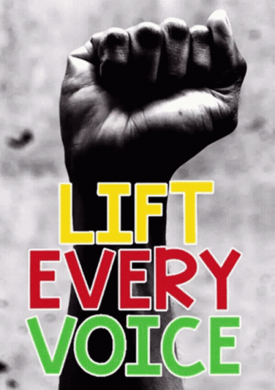 Fist With Lift Every Voice GIF