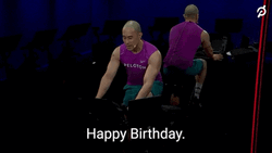 Fitness Happy Birthday Working Out