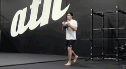 Fitness Workout Lunge Exercise GIF
