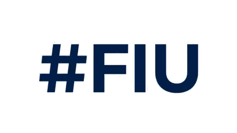 Fiu Written In Black Letters Sticker