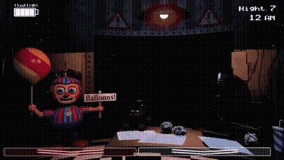Five Nights At Freddy's Balloon Boy Holding Balloon GIF
