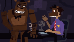 Five Nights At Freddy's Bear Waving GIF