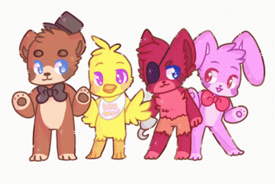 Five Nights at Freddy's Characters Chica and Bonnie