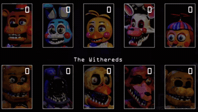 Five Nights at Freddy's Collage The Withereds