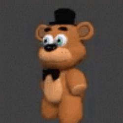 Five Nights At Freddy's Cute Freddy Bear Dancing GIF