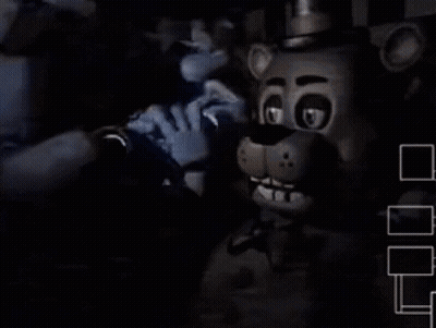 Five Nights At Freddy's Freddy Holding Bonnie's Hand GIF