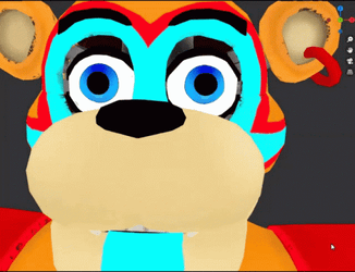 Five Nights At Freddy's Glamrock Bear GIF
