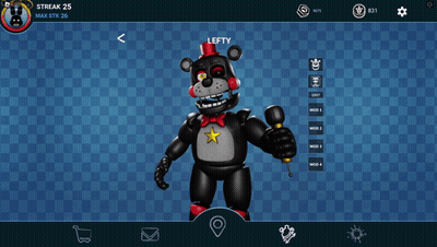 Five Nights At Freddy's LEFTY Screenshot GIF