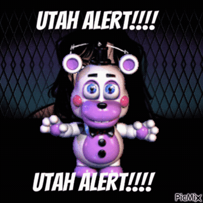 Five Nights At Freddy's Poster Utah Alert GIF