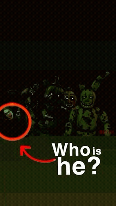 Five Nights At Freddy's Poster With Clown And Bunny GIF