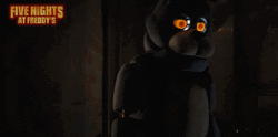 Five Nights At Freddy's Red Eyes Freddy Fazbear GIF