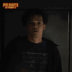 Five Nights At Freddy's Startled Mike GIF
