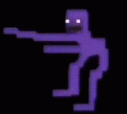 Five Nights At Freddys Purple Guy GIF