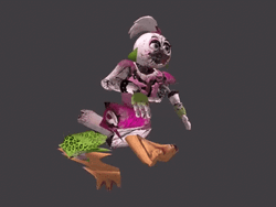 Five Nights At Freddys Running Nightmare Chica GIF