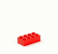 Five Tier Lego Forming GIF