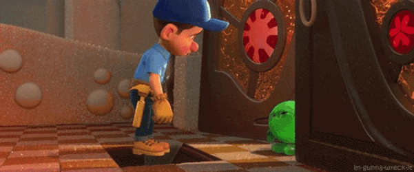 Fix It Felix Falling Down GIF