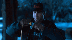 Fixing Clark Griswold Christmas Lights GIF