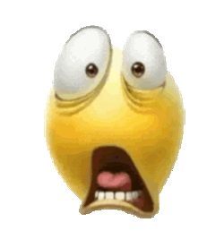 Flabbergasted Emoji Sticker GIF
