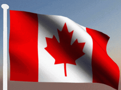 Flag Of Canada Moving Artwork GIF