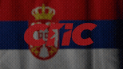 Flag With Crown GIF