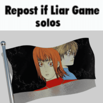 Flag With Girl And Boy Repost If Liar Game GIF