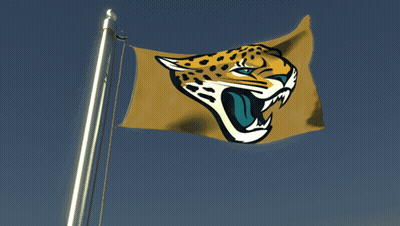Flag With Jaguar Logo GIF