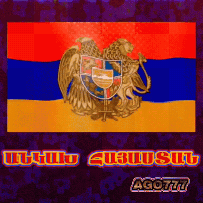 Flag With Lion and Shield