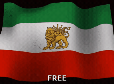 Flag With Lion Saying Free GIF