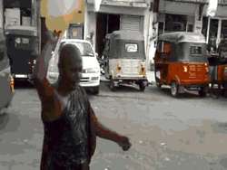 Flame Burst Prank Gone Wrong GIF
