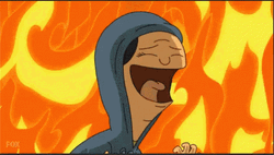Flame Laugh Louise Belcher GIF