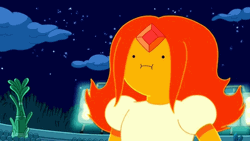 Flame Princess Thumbs Up GIF