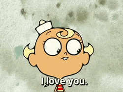  Flapjack Confessing I Love You Cartoon Love GIF