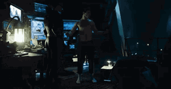 Flash Yellow Lightning Transformation GIF