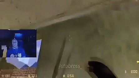 Flashbang While Playing Counter Strike GIF