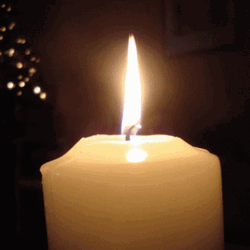 Flashing Lighted Bougie GIF