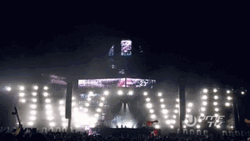  Flashing Lights Concert Party GIF