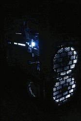 Flashing Lights Dark Night  GIF