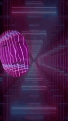 Flashing Purple Lights Dancing GIF